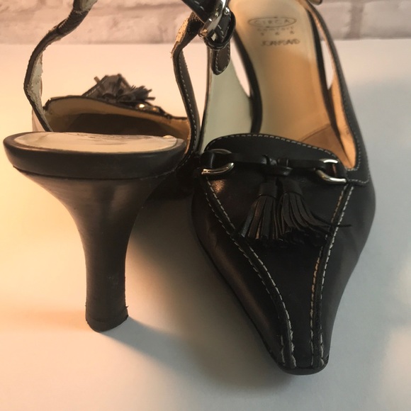 ❤️Joan & David Classic Slingback Heels Sz 7.5 - Picture 4 of 8